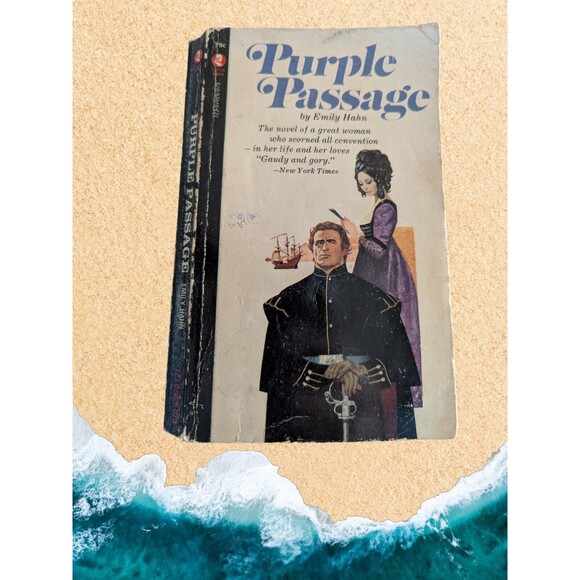 Vintage Paperback Book Purple Passage Emily Hahn Complete Unabridged Gaudy Gory - Picture 1 of 3